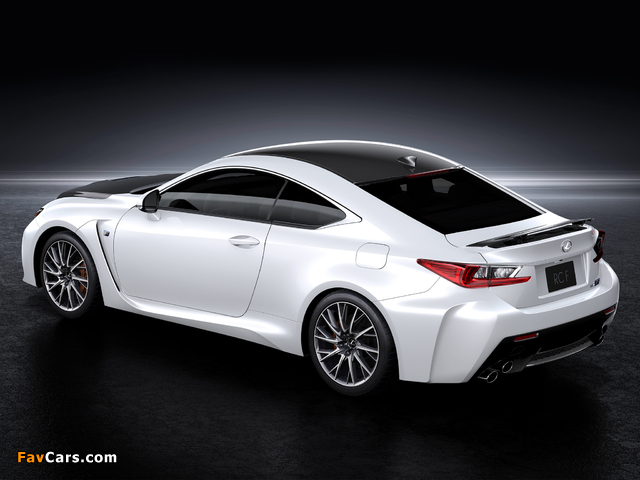 Lexus RC F 2014 wallpapers (640 x 480)