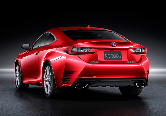 Lexus RC 300h JP-spec 2014 wallpapers