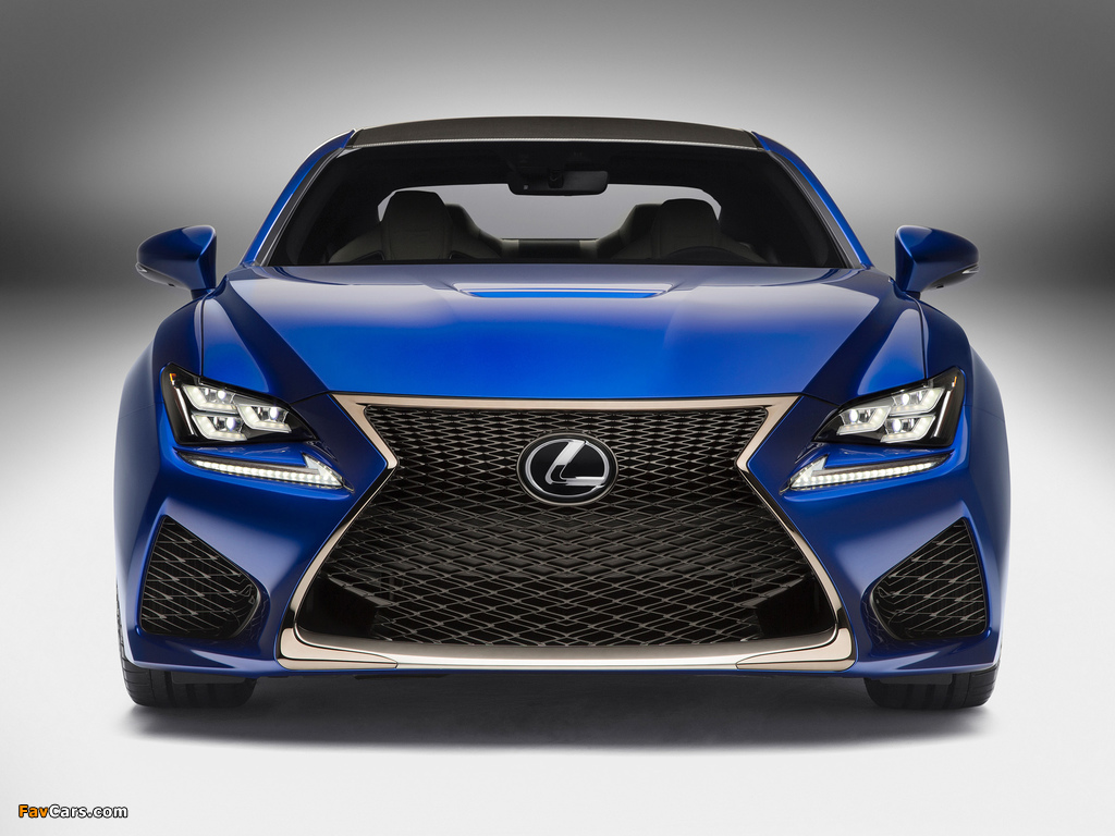 Lexus RC F 2014 wallpapers (1024 x 768)