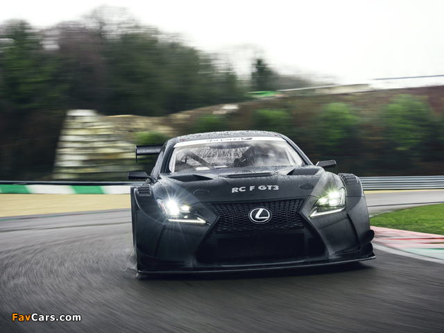 Lexus RC F GT3 2017 wallpapers (640 x 480)