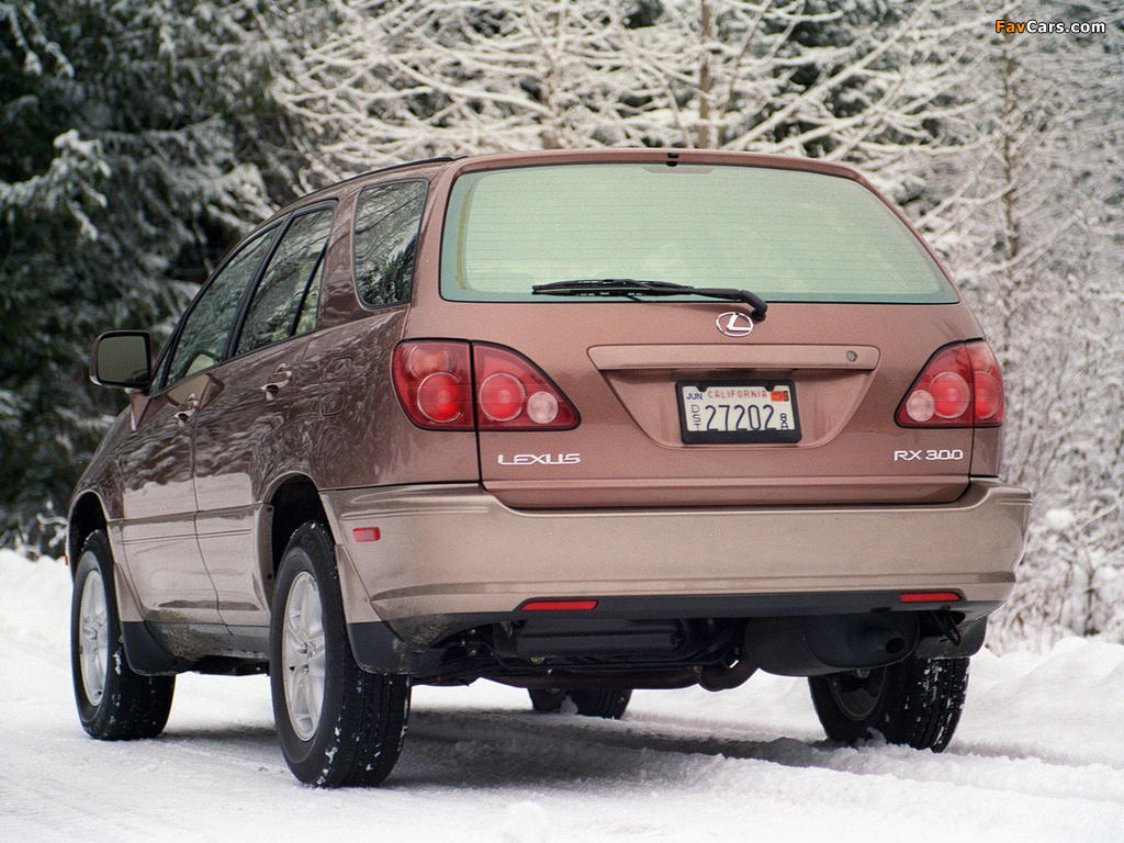Images of Lexus RX 300 1998–2000 (1024 x 768)