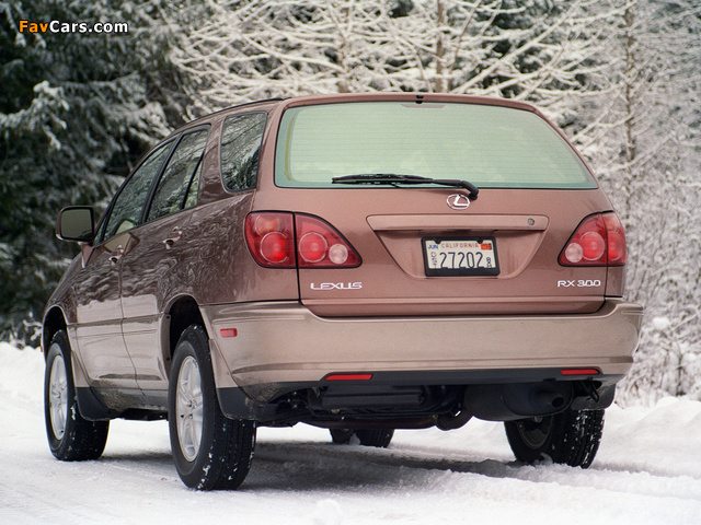 Images of Lexus RX 300 1998–2000 (640 x 480)