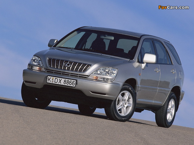 Images of Lexus RX 300 EU-spec 2000–03 (640 x 480)