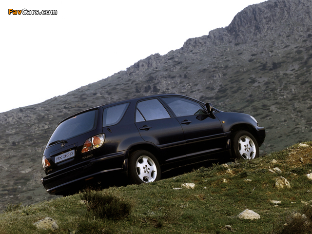 Images of Lexus RX 300 EU-spec 2000–03 (640 x 480)