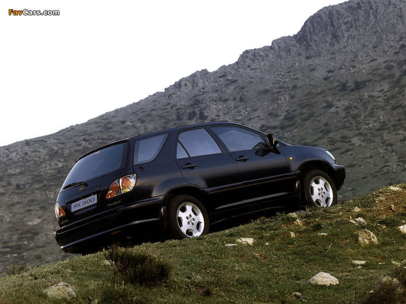 Images of Lexus RX 300 EU-spec 2000–03 (800 x 600)