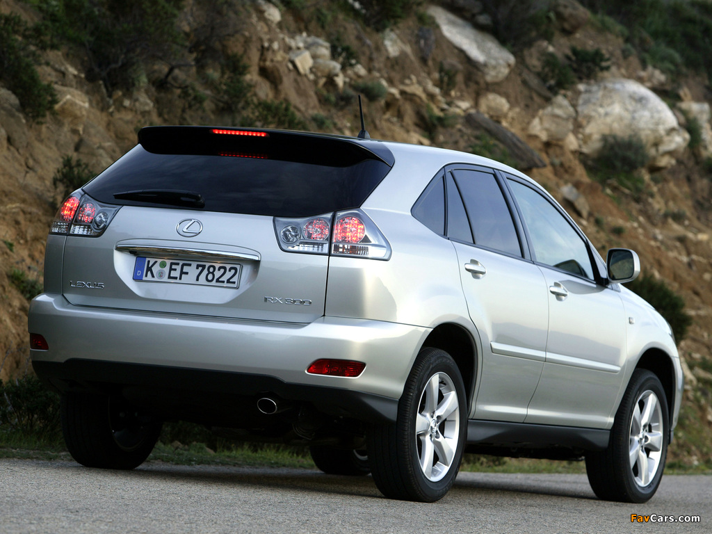 Images of Lexus RX 300 EU-spec 2003–06 (1024 x 768)