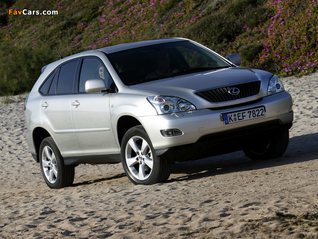 Images of Lexus RX 300 EU-spec 2003–06 (640 x 480)