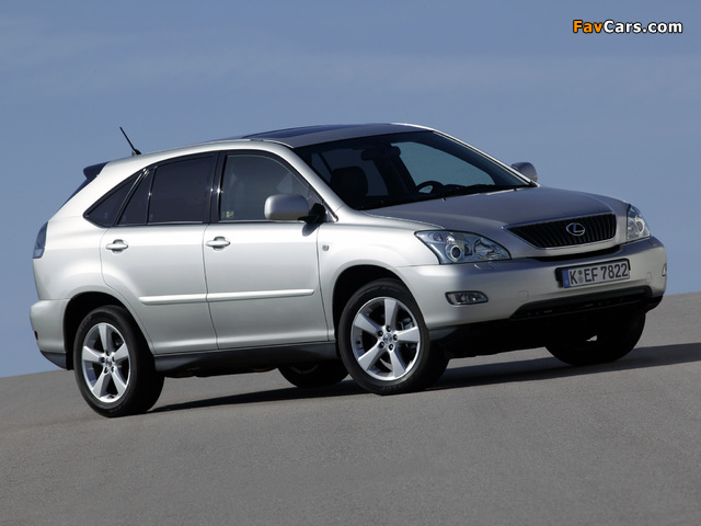 Images of Lexus RX 300 EU-spec 2003–06 (640 x 480)