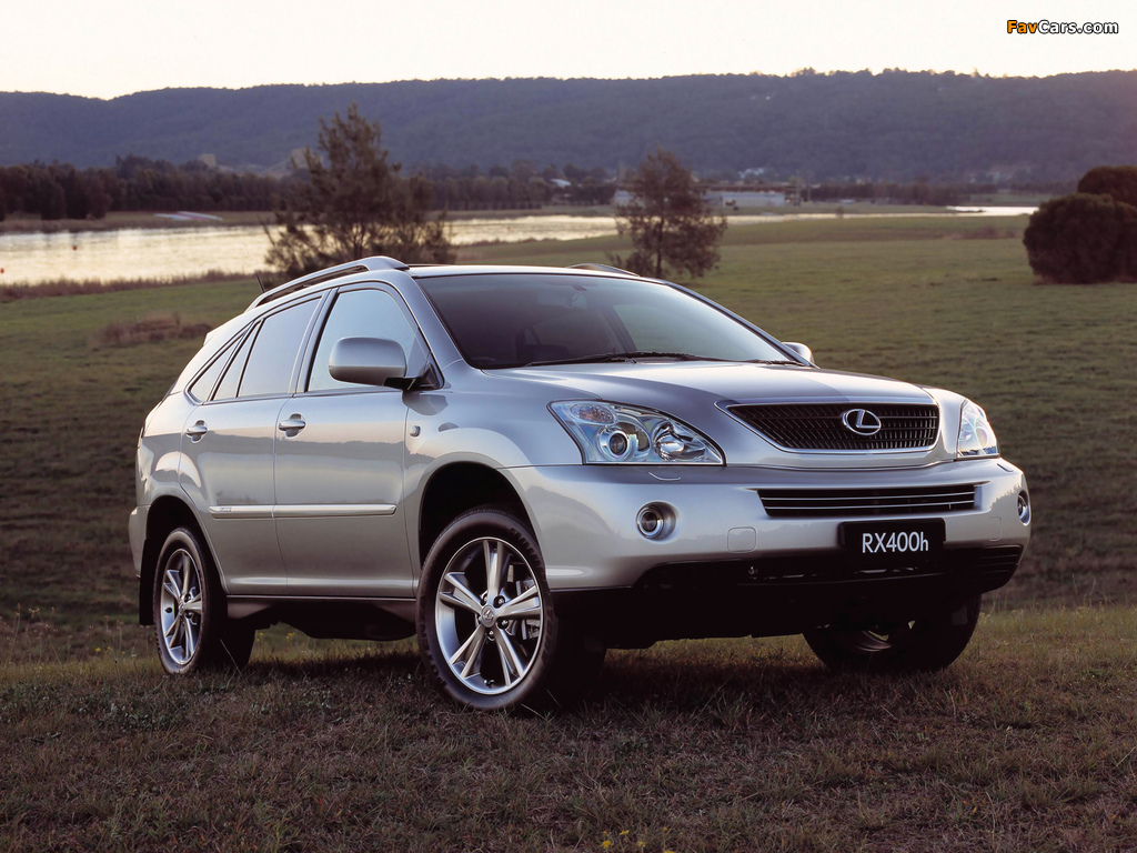 Images of Lexus RX 400h AU-spec 2005–09 (1024 x 768)