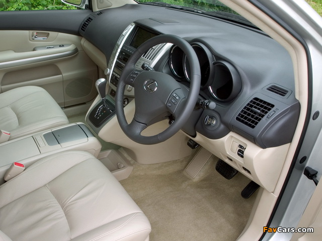 Images of Lexus RX 400h UK-spec 2005–09 (640 x 480)