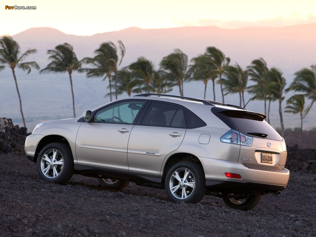 Images of Lexus RX 400h 2005–09 (1024 x 768)