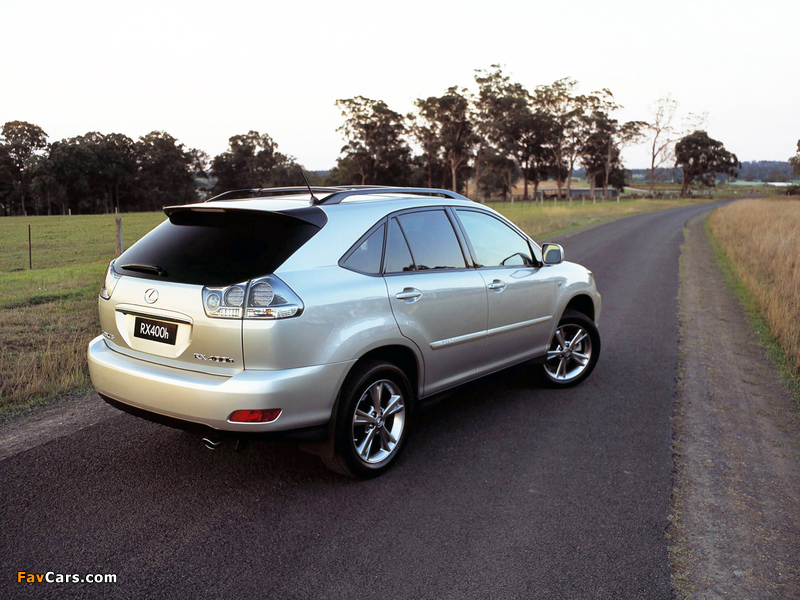 Images of Lexus RX 400h AU-spec 2005–09 (800 x 600)