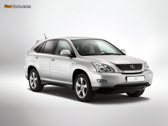 Images of Lexus RX 350 EU-spec 2006–09 (640 x 480)