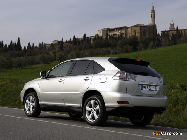 Images of Lexus RX 350 EU-spec 2006–09 (640 x 480)