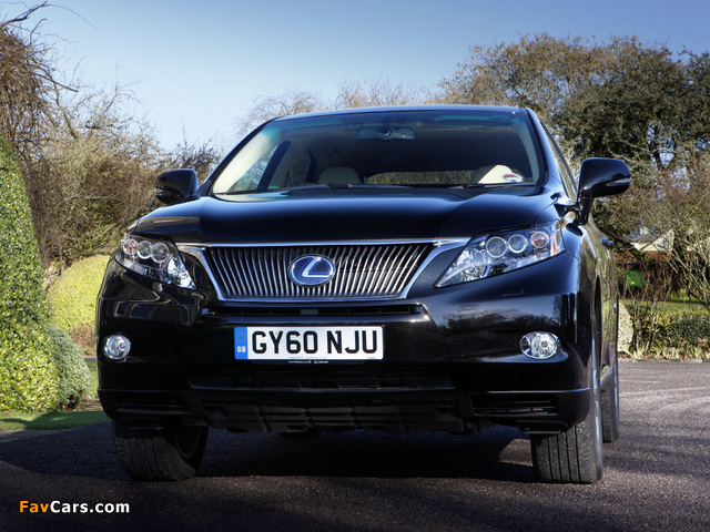 Images of Lexus RX 450h UK-spec 2009–12 (640 x 480)