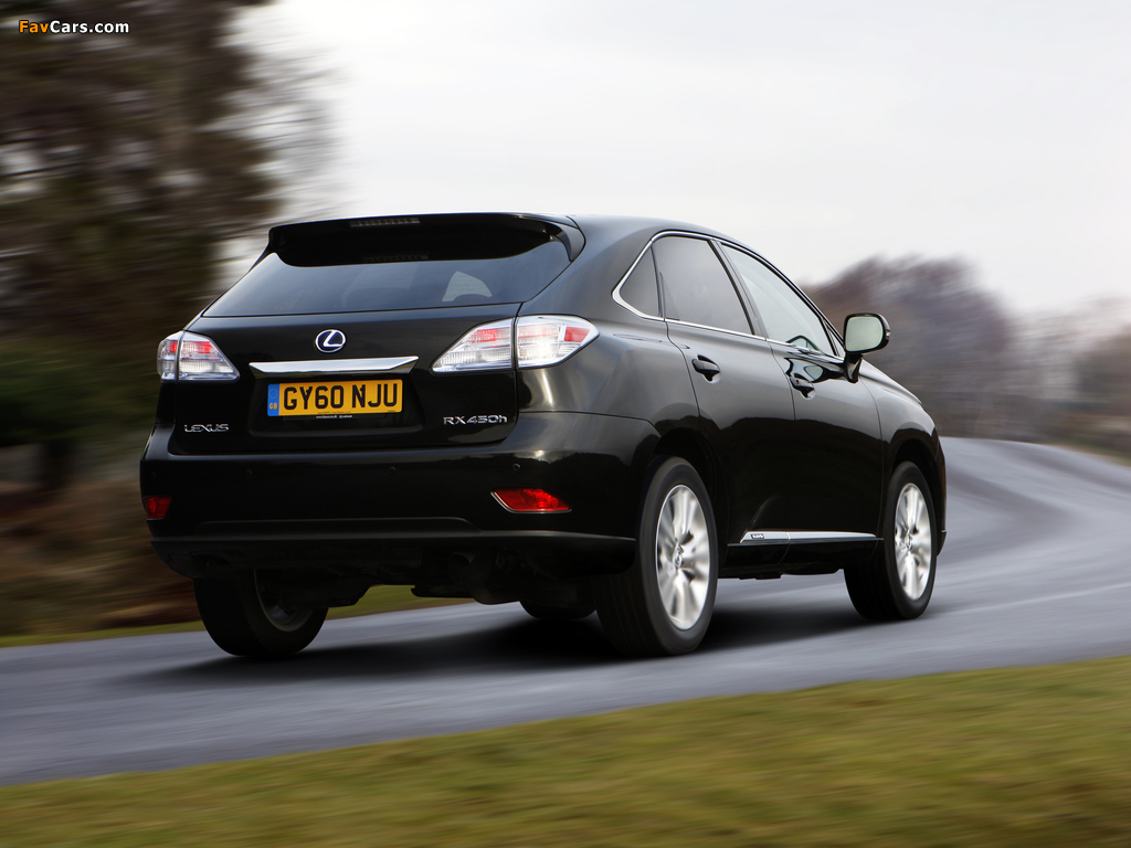 Images of Lexus RX 450h UK-spec 2009–12 (1024 x 768)