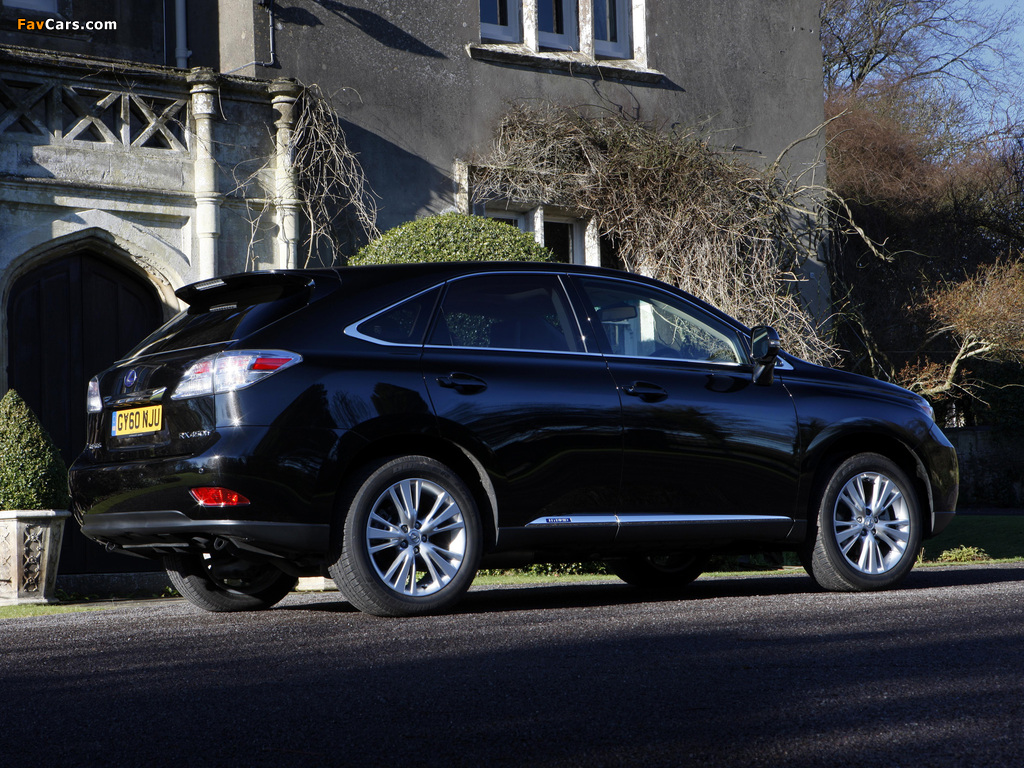 Images of Lexus RX 450h UK-spec 2009–12 (1024 x 768)