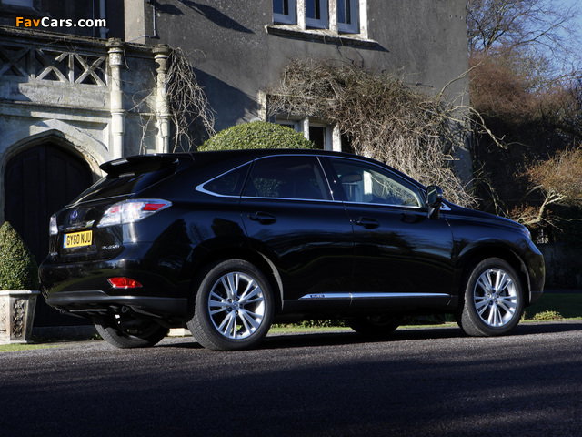 Images of Lexus RX 450h UK-spec 2009–12 (640 x 480)