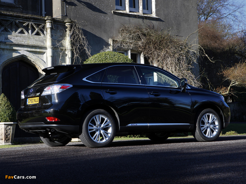 Images of Lexus RX 450h UK-spec 2009–12 (800 x 600)