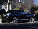 Images of Lexus RX 450h UK-spec 2009–12