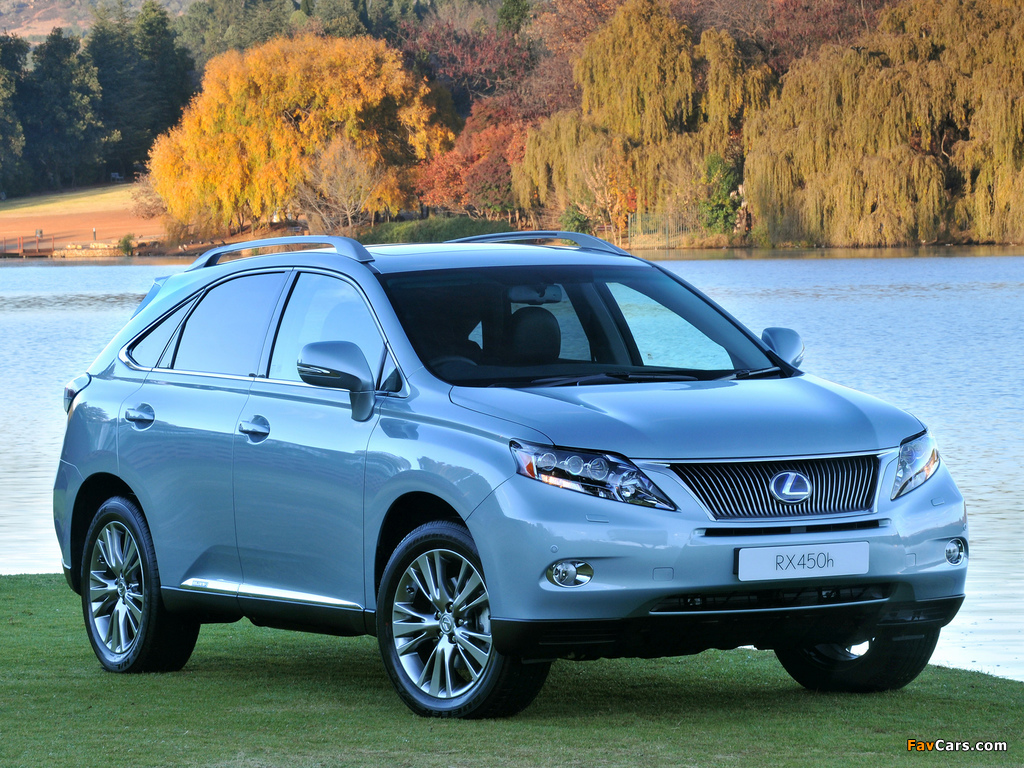 Images of Lexus RX 450h ZA-spec 2009 (1024 x 768)