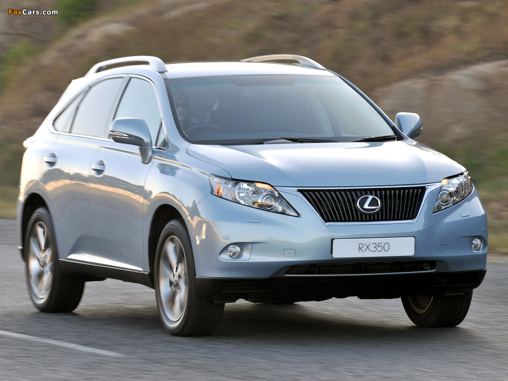 Images of Lexus RX 350 ZA-spec 2009 (1024 x 768)