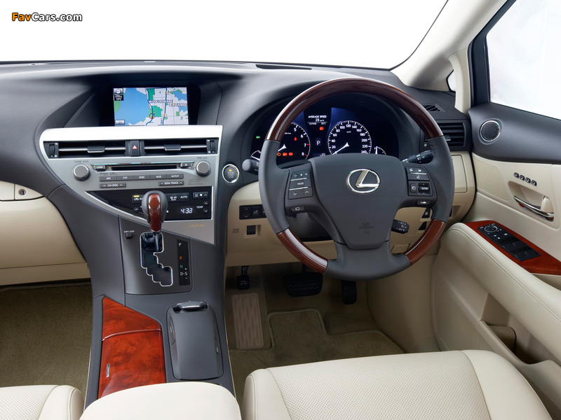 Images of Lexus RX 350 AU-spec 2009–12 (800 x 600)