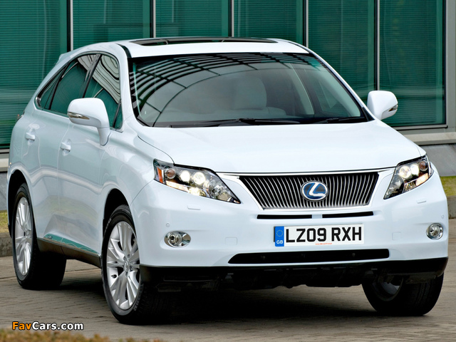 Images of Lexus RX 450h UK-spec 2009–12 (640 x 480)