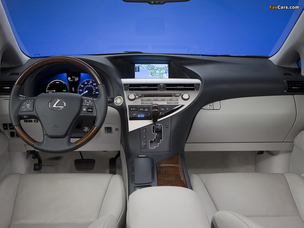Images of Lexus RX 450h 2009–12 (1024 x 768)