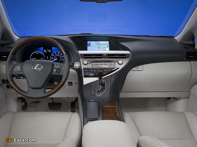 Images of Lexus RX 450h 2009–12 (640 x 480)