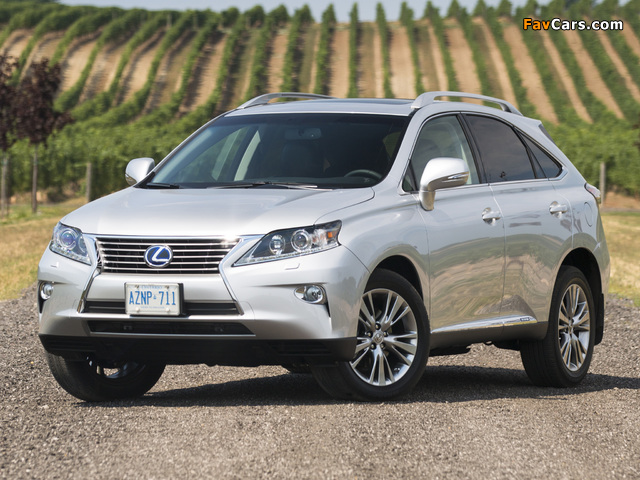 Images of Lexus RX 450h 2012 (640 x 480)