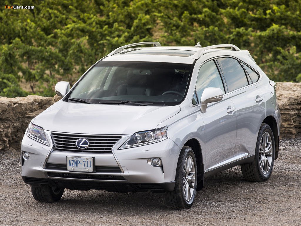 Images of Lexus RX 450h 2012 (1024 x 768)