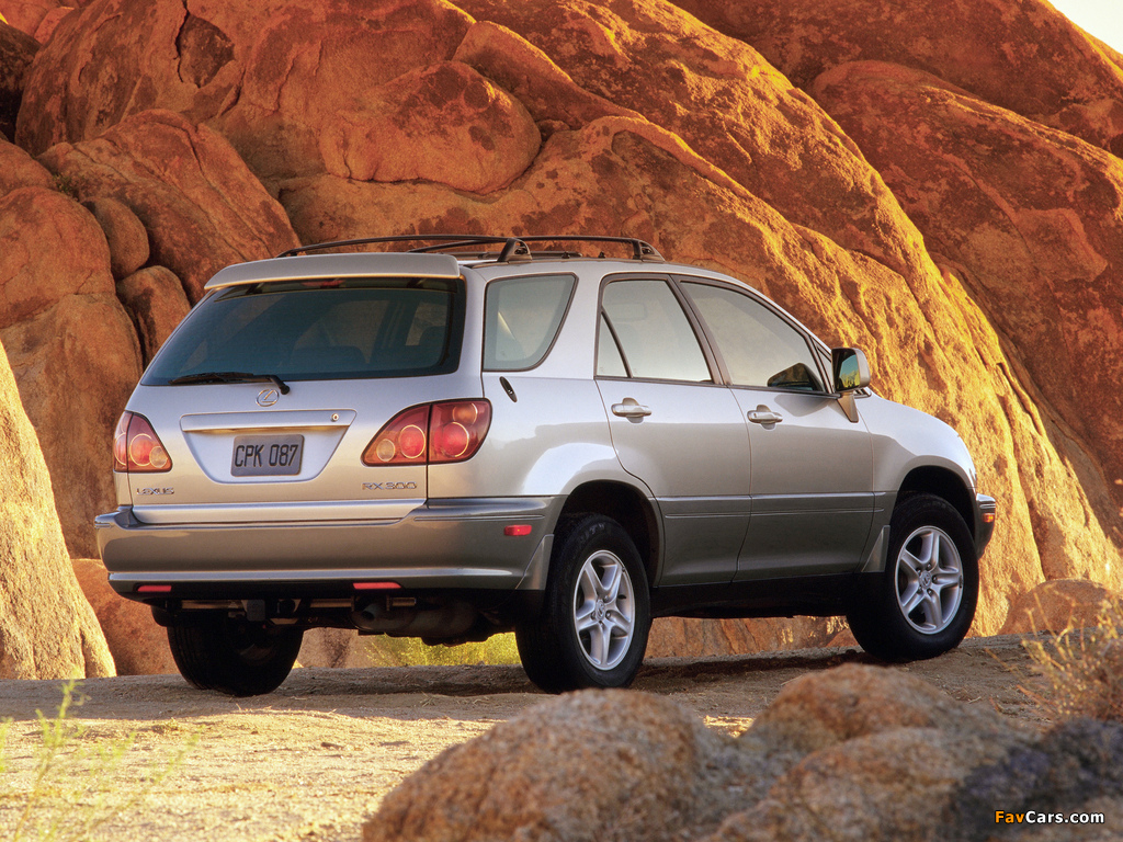 Lexus RX 300 US-spec 1998–2000 images (1024 x 768)