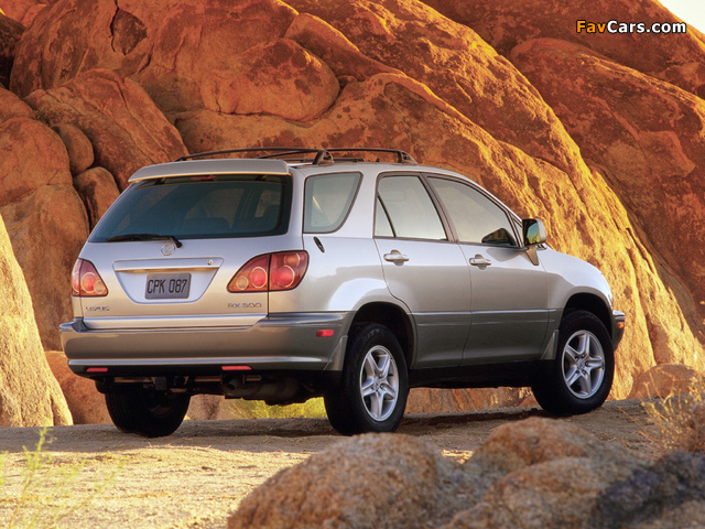 Lexus RX 300 US-spec 1998–2000 images (640 x 480)