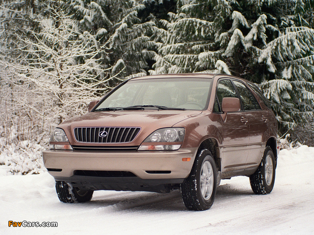 Lexus RX 300 US-spec 1998–2000 pictures (640 x 480)