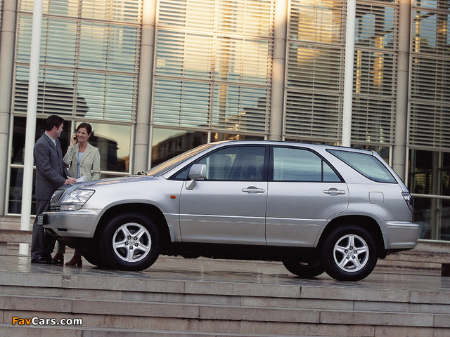 Lexus RX 300 EU-spec 2000–03 images (640 x 480)