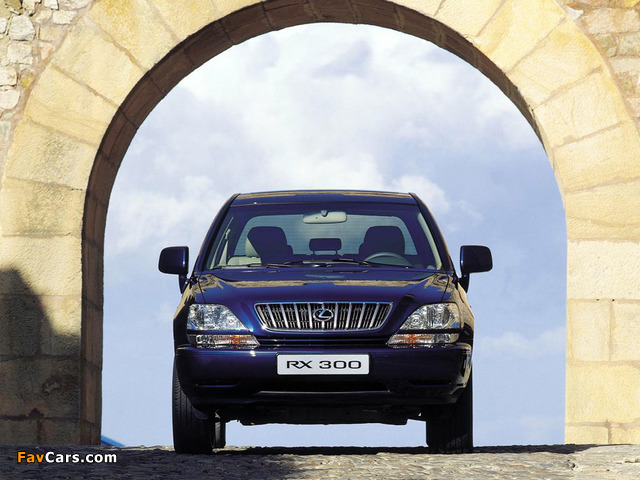 Lexus RX 300 EU-spec 2000–03 photos (640 x 480)