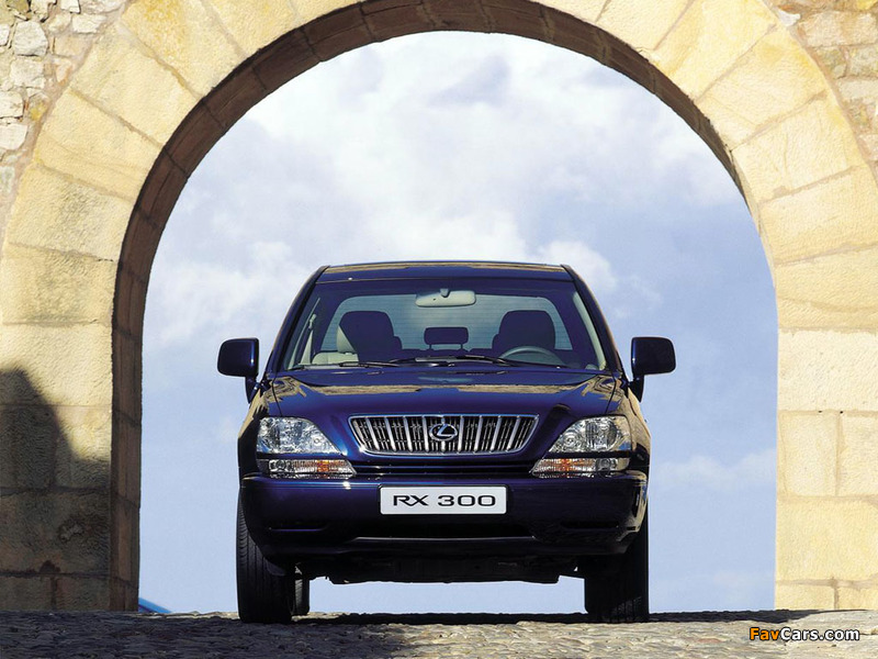 Lexus RX 300 EU-spec 2000–03 photos (800 x 600)