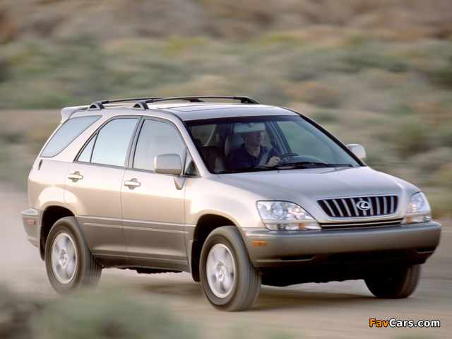 Lexus RX 300 2000–03 photos (640 x 480)