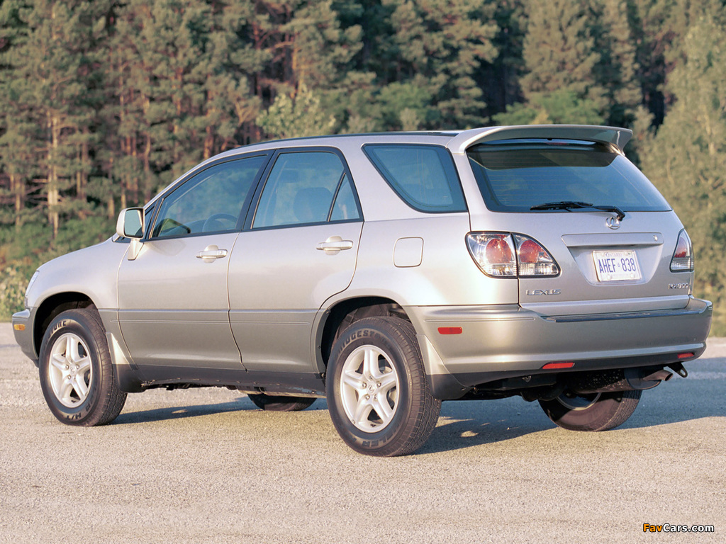 Lexus RX 300 2000–03 photos (1024 x 768)