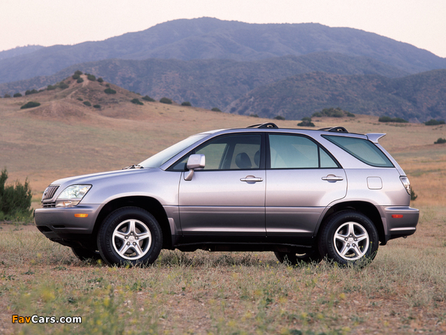 Lexus RX 300 2000–03 photos (640 x 480)