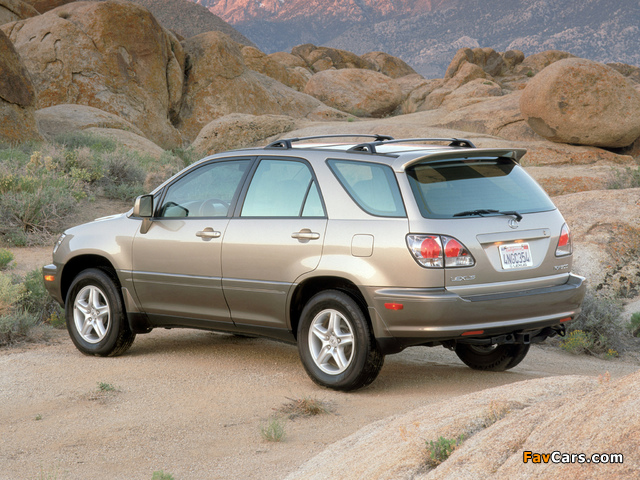 Lexus RX 300 2000–03 pictures (640 x 480)