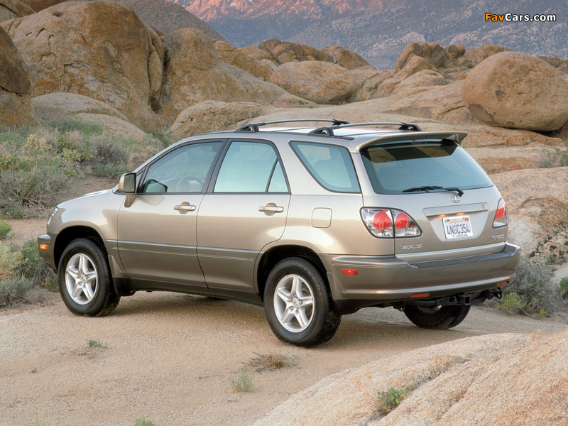 Lexus RX 300 2000–03 pictures (800 x 600)