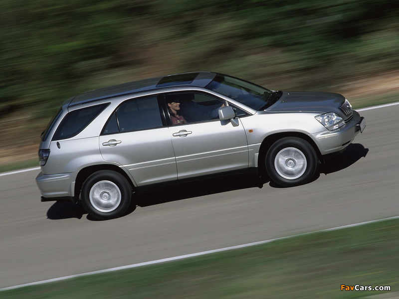 Lexus RX 300 EU-spec 2000–03 pictures (800 x 600)