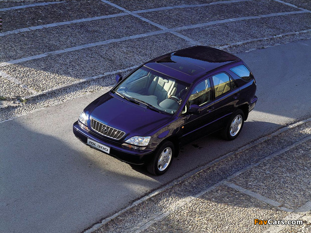 Lexus RX 300 EU-spec 2000–03 pictures (640 x 480)