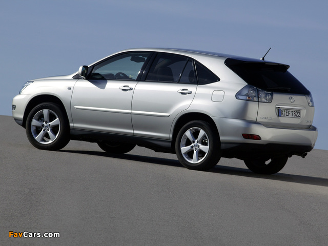 Lexus RX 300 EU-spec 2003–06 images (640 x 480)