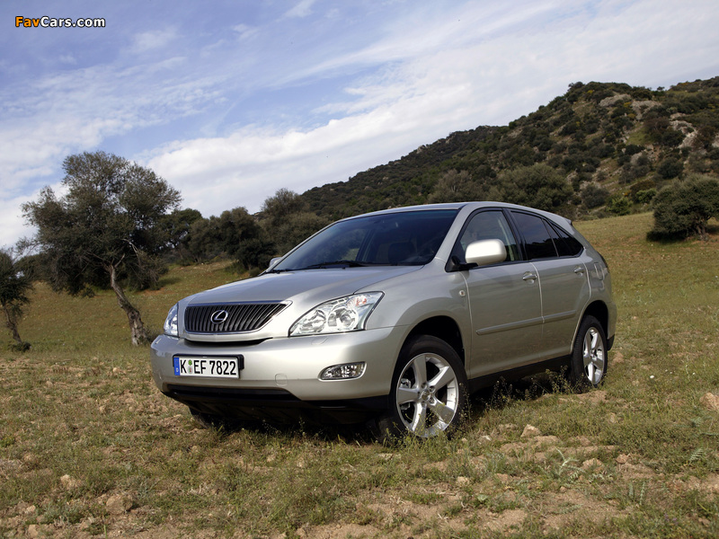 Lexus RX 300 EU-spec 2003–06 photos (800 x 600)