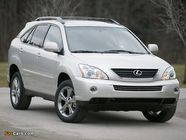 Lexus RX 400h 2005–09 images (640 x 480)