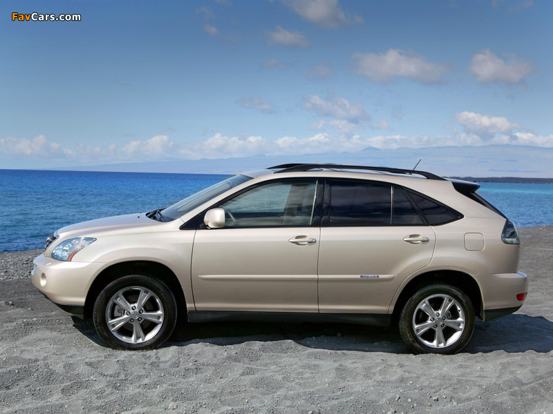 Lexus RX 400h 2005–09 images (800 x 600)