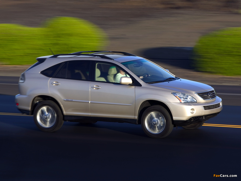 Lexus RX 400h 2005–09 images (1024 x 768)